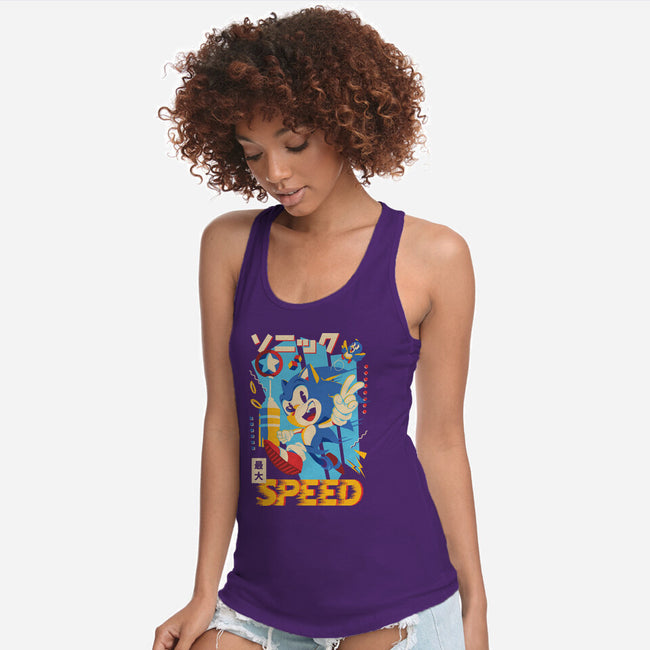 Top Speed-Womens-Racerback-Tank-Arinesart