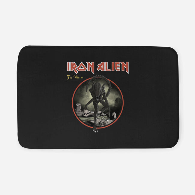 Iron Alien-None-Memory Foam-Bath Mat-retrodivision