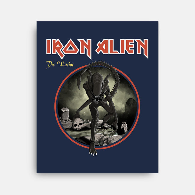 Iron Alien-None-Stretched-Canvas-retrodivision