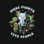 More Plants Less People-None-Polyester-Shower Curtain-koalastudio