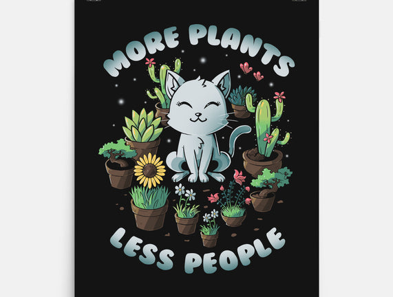 More Plants Less People