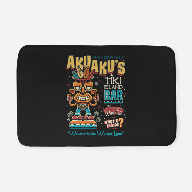 Aku Aku's Tiki Island-None-Memory Foam-Bath Mat-Nemons