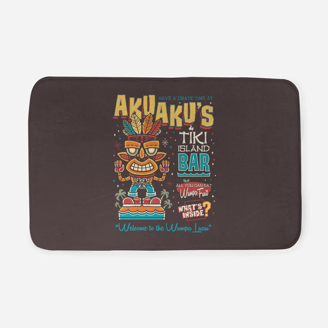 Aku Aku's Tiki Island-None-Memory Foam-Bath Mat-Nemons