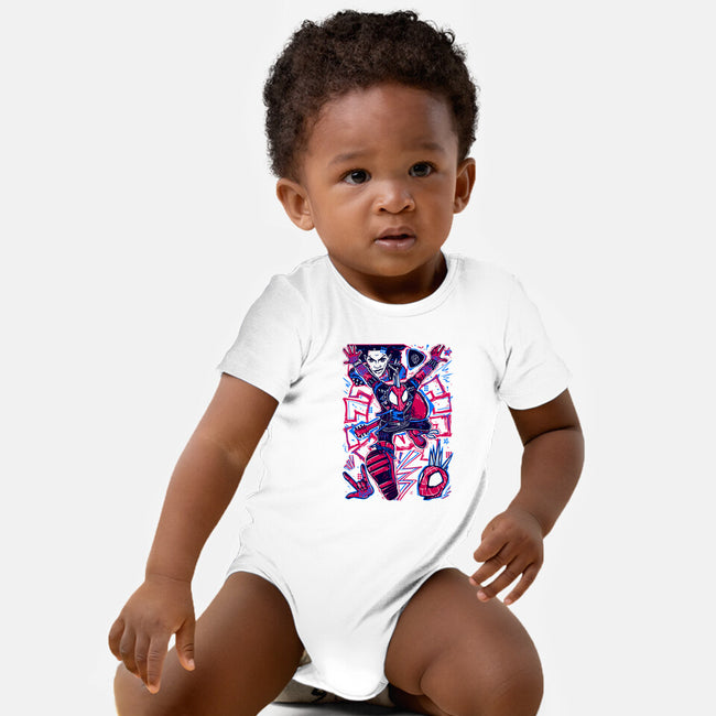 Hobie Brown Spider Punk-Baby-Basic-Onesie-Panchi Art