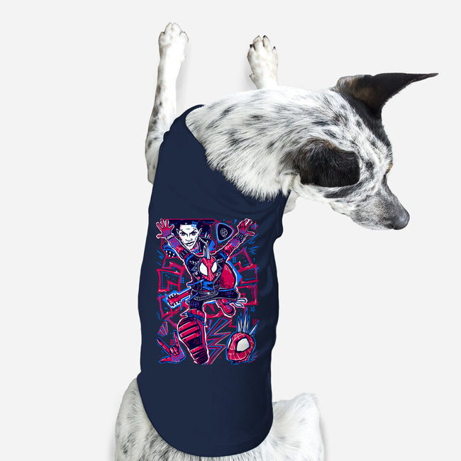 Hobie Brown Spider Punk-Dog-Basic-Pet Tank-Panchi Art