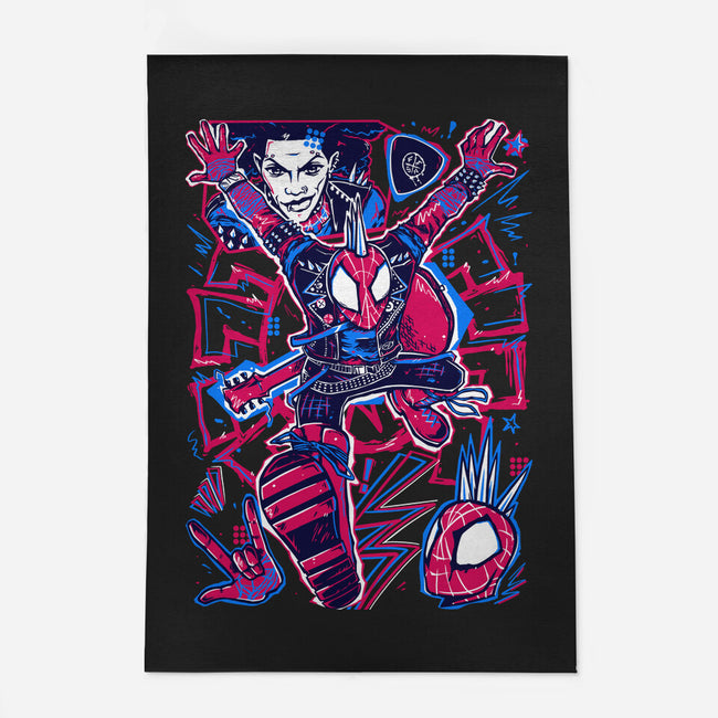 Hobie Brown Spider Punk-None-Outdoor-Rug-Panchi Art