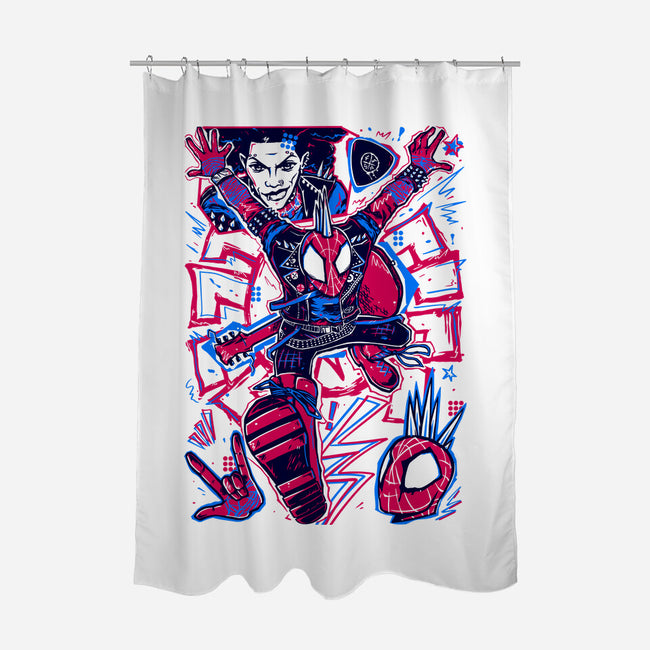 Hobie Brown Spider Punk-None-Polyester-Shower Curtain-Panchi Art