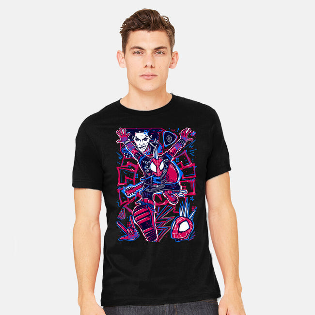 Hobie Brown Spider Punk-Mens-Heavyweight-Tee-Panchi Art