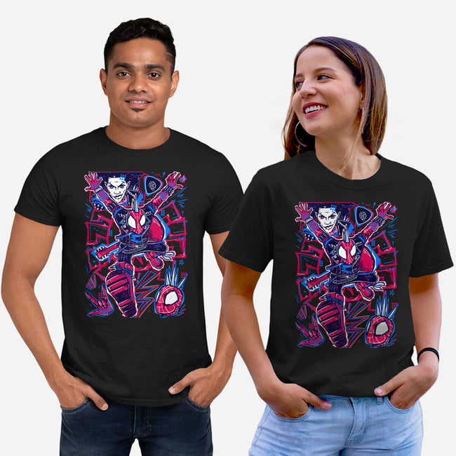 Hobie Brown Spider Punk-Unisex-Basic-Tee-Panchi Art