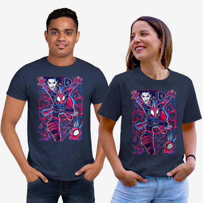 Hobie Brown Spider Punk-Unisex-Basic-Tee-Panchi Art