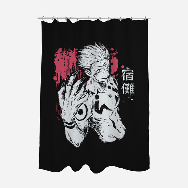 Ryomen Sukuna-None-Polyester-Shower Curtain-xMorfina