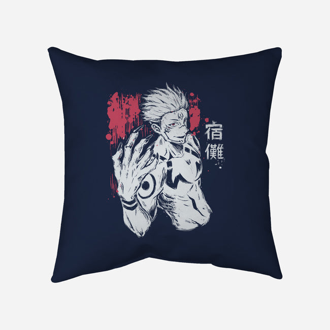 Ryomen Sukuna-None-Removable Cover-Throw Pillow-xMorfina