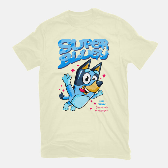 Super Bluey-Mens-Premium-Tee-spoilerinc