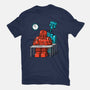 Robot Exam-Unisex-Basic-Tee-Raffiti