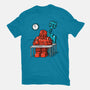 Robot Exam-Unisex-Basic-Tee-Raffiti