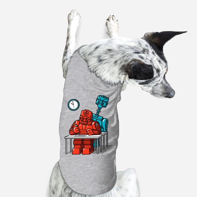 Robot Exam-Dog-Basic-Pet Tank-Raffiti