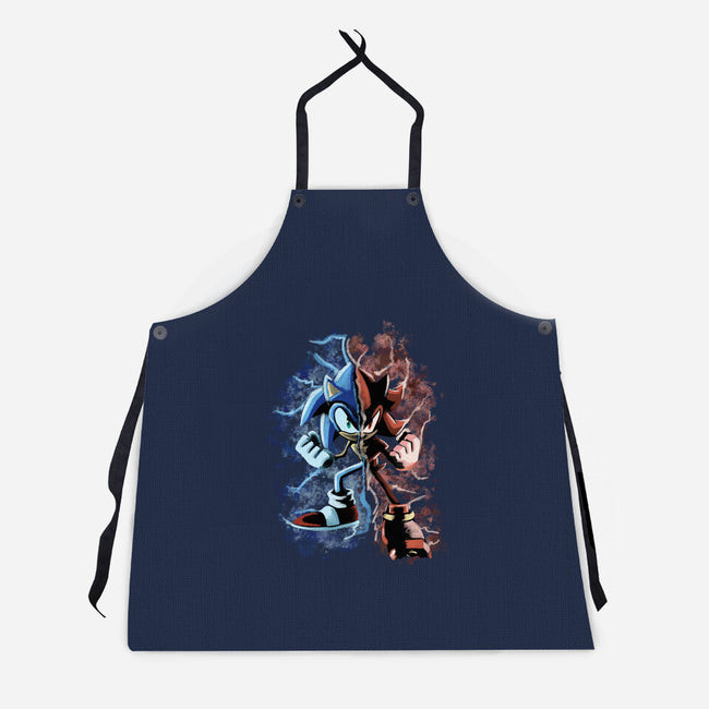 Two Faces Speed-Unisex-Kitchen-Apron-nickzzarto