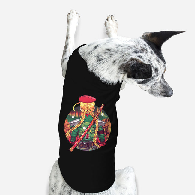 Autumn Fighter-Dog-Basic-Pet Tank-Bruno Mota