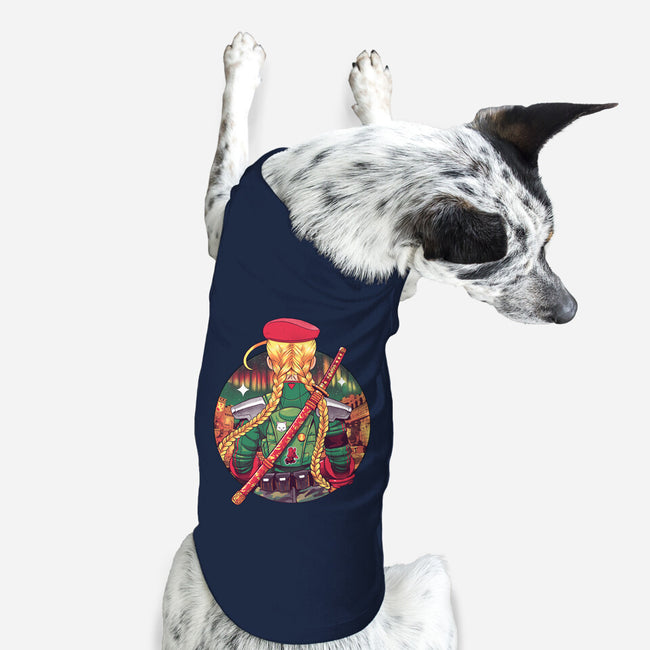 Autumn Fighter-Dog-Basic-Pet Tank-Bruno Mota