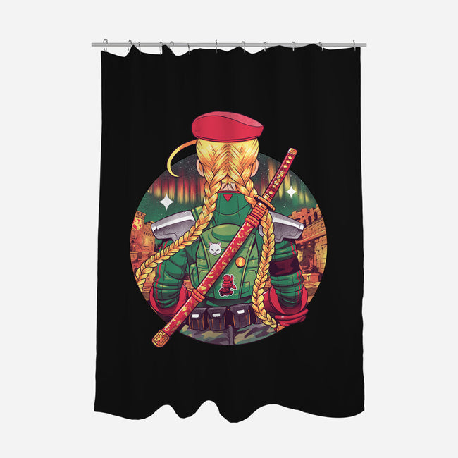 Autumn Fighter-None-Polyester-Shower Curtain-Bruno Mota