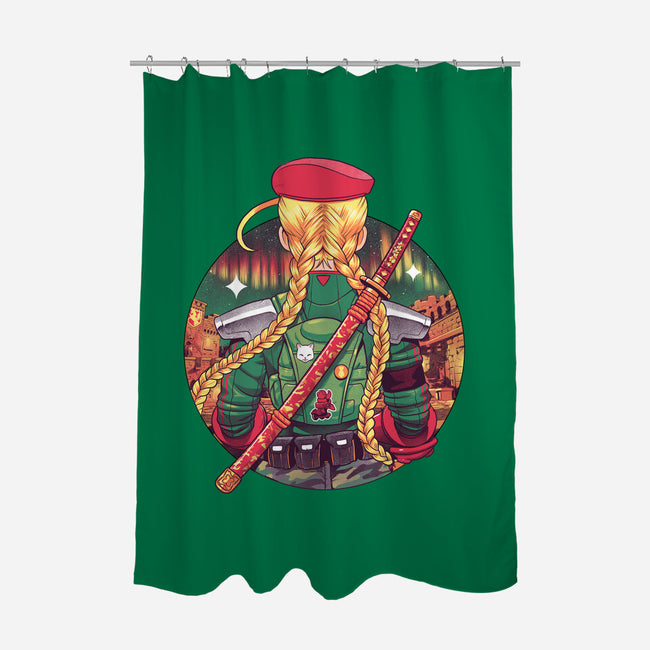 Autumn Fighter-None-Polyester-Shower Curtain-Bruno Mota