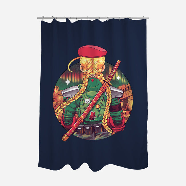 Autumn Fighter-None-Polyester-Shower Curtain-Bruno Mota