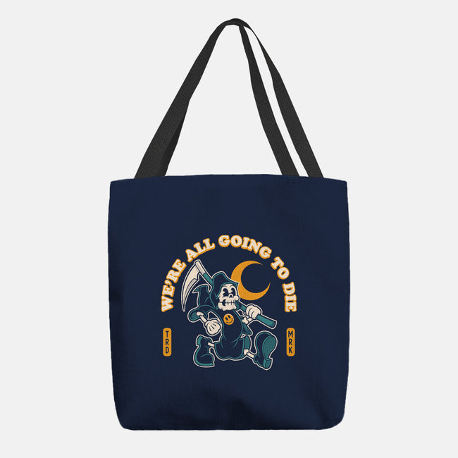 We're All Going To Die-None-Basic Tote-Bag-Nemons