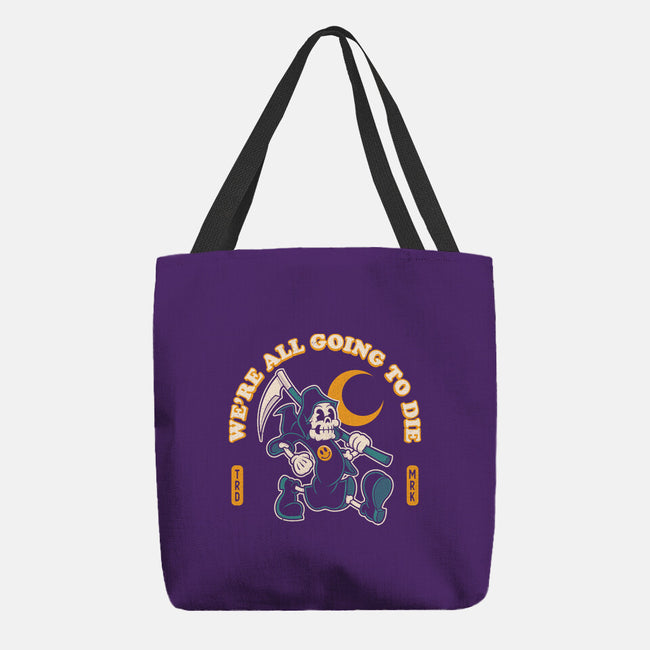 We're All Going To Die-None-Basic Tote-Bag-Nemons