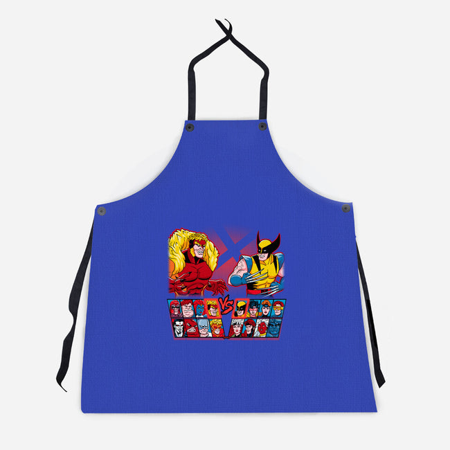 Mutant Fighter-Unisex-Kitchen-Apron-Andriu