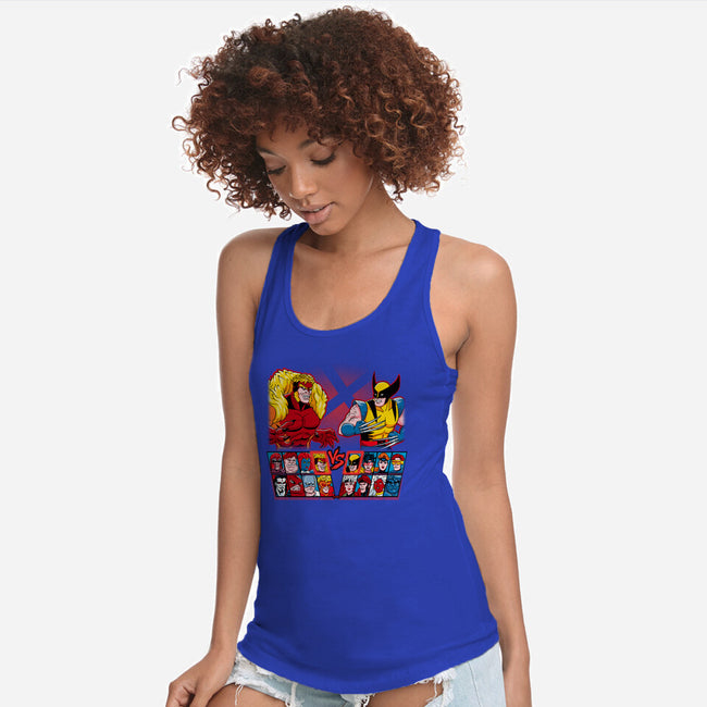 Mutant Fighter-Womens-Racerback-Tank-Andriu