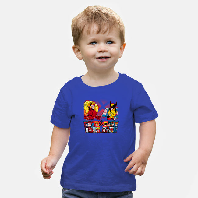 Mutant Fighter-Baby-Basic-Tee-Andriu