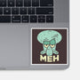 Squid Meh-None-Glossy-Sticker-Xentee