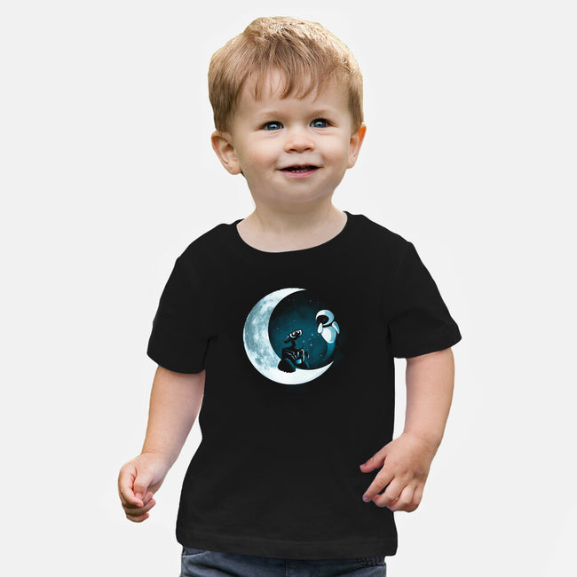 Love Robot Moon-Baby-Basic-Tee-Vallina84