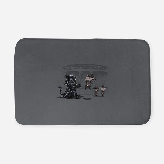 Cat Vader-None-Memory Foam-Bath Mat-zascanauta