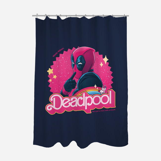 Just A Merc-None-Polyester-Shower Curtain-teesgeex