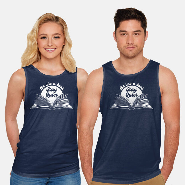 Be Like A Book-Unisex-Basic-Tank-rocketman_art