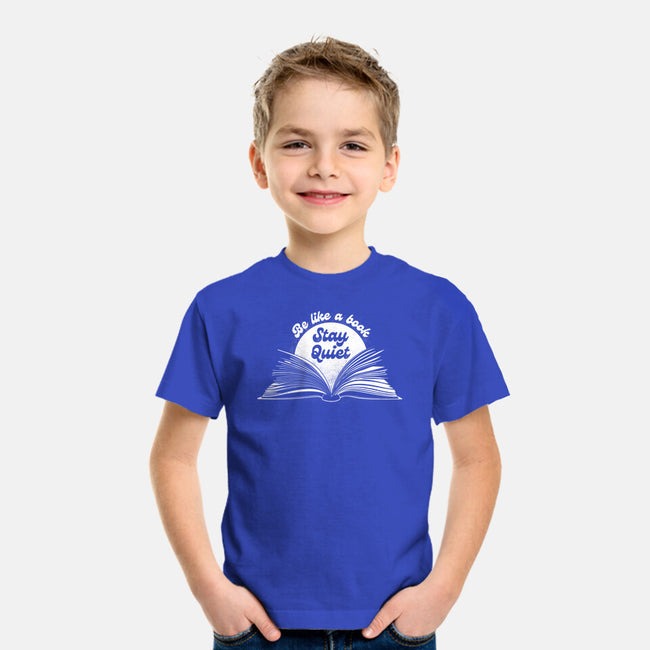 Be Like A Book-Youth-Basic-Tee-rocketman_art