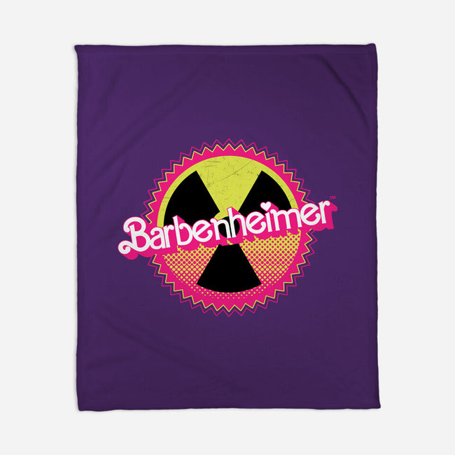 Barbenheimer Reactor-None-Fleece-Blanket-rocketman_art