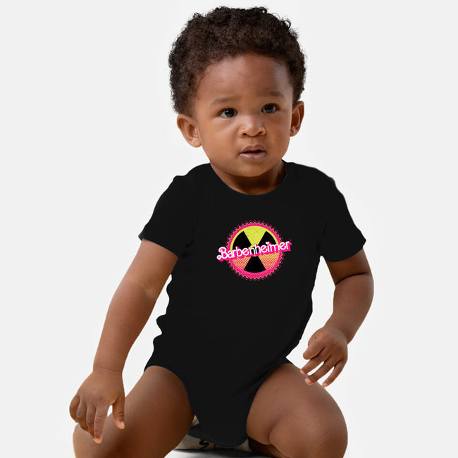 Barbenheimer Reactor-Baby-Basic-Onesie-rocketman_art