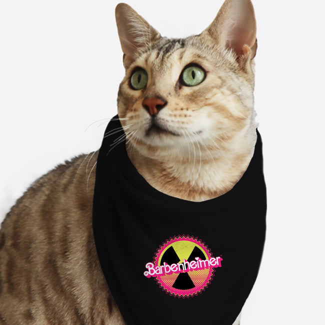 Barbenheimer Reactor-Cat-Bandana-Pet Collar-rocketman_art