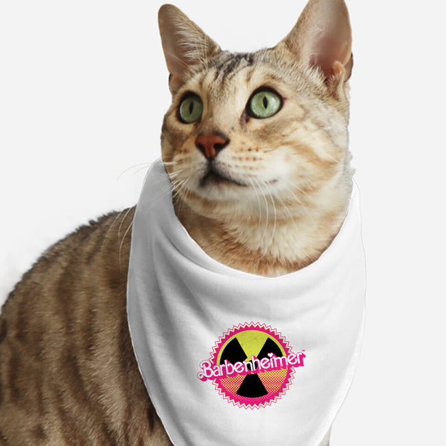 Barbenheimer Reactor-Cat-Bandana-Pet Collar-rocketman_art