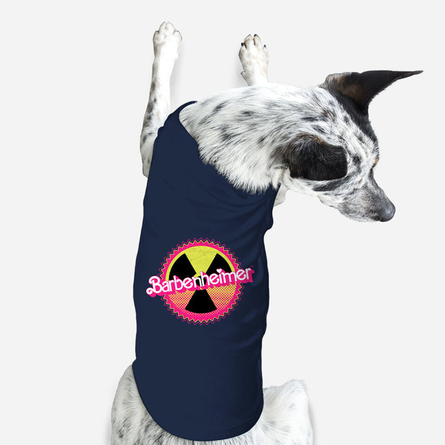 Barbenheimer Reactor-Dog-Basic-Pet Tank-rocketman_art