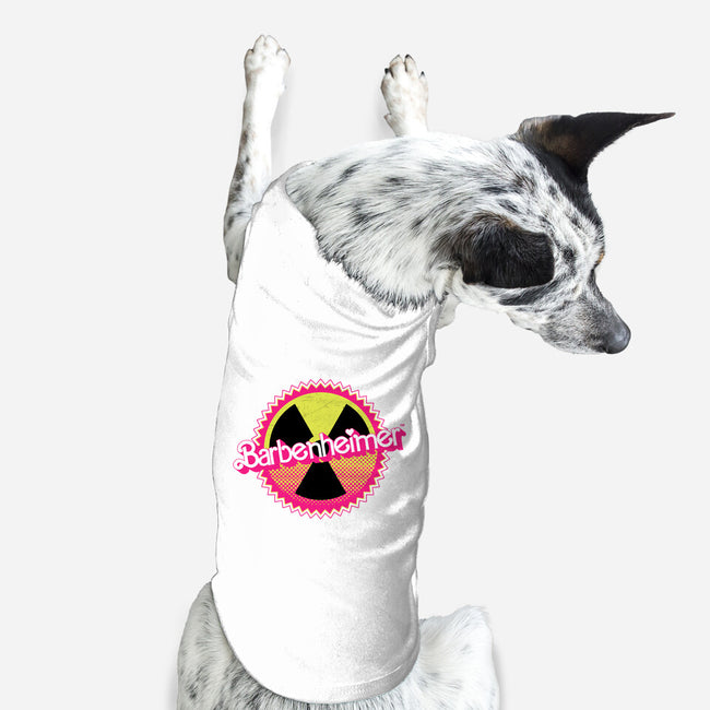 Barbenheimer Reactor-Dog-Basic-Pet Tank-rocketman_art