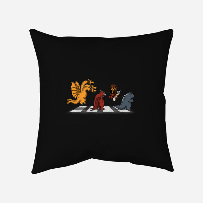 Kaiju Road-None-Removable Cover-Throw Pillow-pigboom