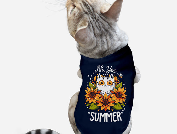 Summer Kitten Sniffles