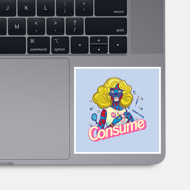 Consume-None-Glossy-Sticker-kgullholmen