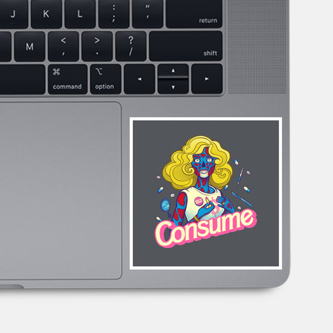 Consume-None-Glossy-Sticker-kgullholmen