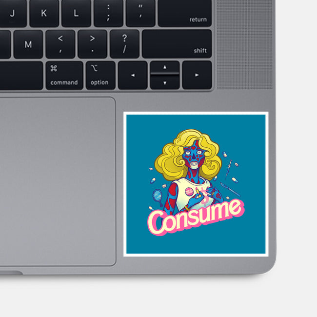 Consume-None-Glossy-Sticker-kgullholmen