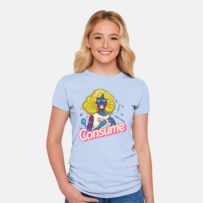 Consume-Womens-Fitted-Tee-kgullholmen