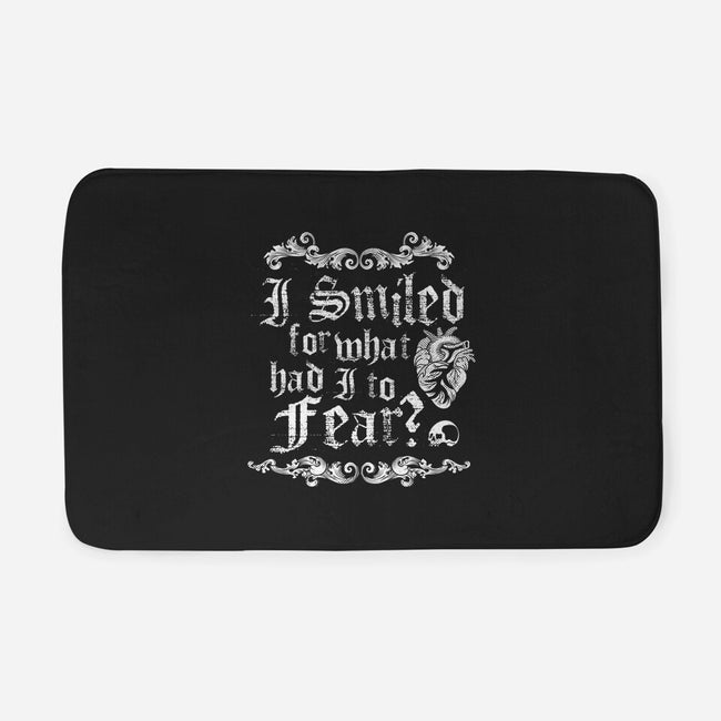 What Had I To Fear?-None-Memory Foam-Bath Mat-Nemons